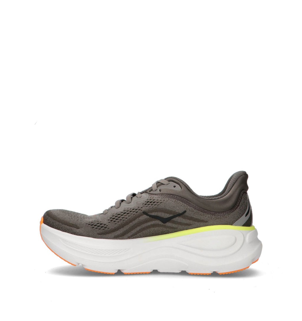 Hoka Bondi 9 Chaussures Running Gris Foncé Homme - 4