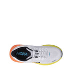 Hoka Bondi 9 Chaussures Running Blanc Orange Homme - 5