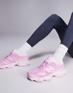 New Balance U9060APP Rose / Blanc – vue 2