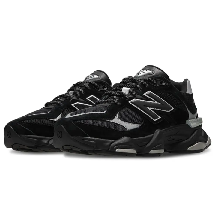 New Balance U9060FOS Noir / Argent – vue 2