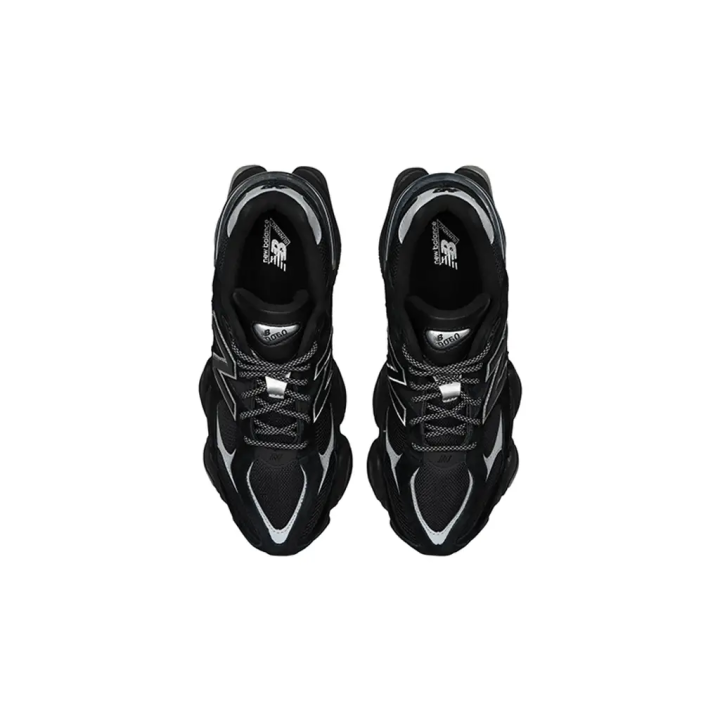 New Balance U9060FOS Noir / Argent – vue 3