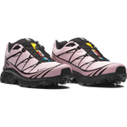 Salomon XT-6 GORE-TEX – Black / Icy Pink / Dawn Pink – paire trois quarts