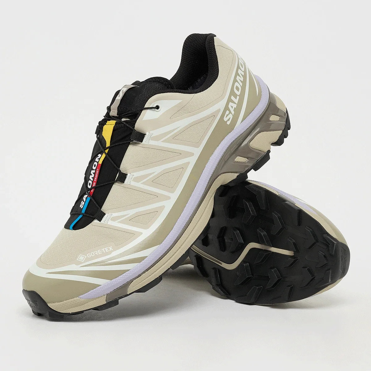 Salomon XT-6 GORE-TEX – Eucalyptus / Silver Sage / Cosmic Sky – paire semelle