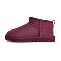 UGG Classic Ultra Mini Femme – Burnt Magenta – profil exterieur