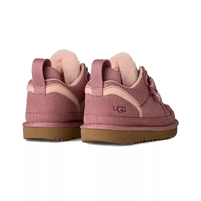 UGG Lowmel Junior – Rose & Beige – paire arriere