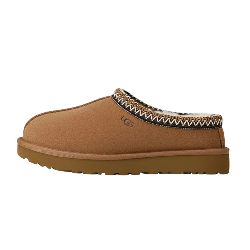 UGG Tasman II Femme – Chestnut & Beige – profil exterieur