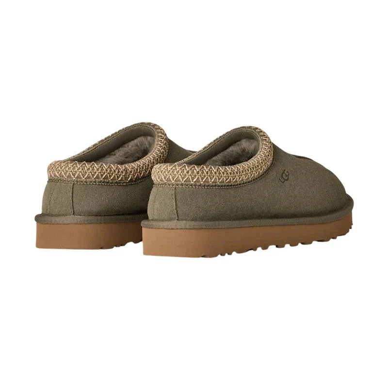 UGG Tasman II Femme – Moss Green – paire arriere