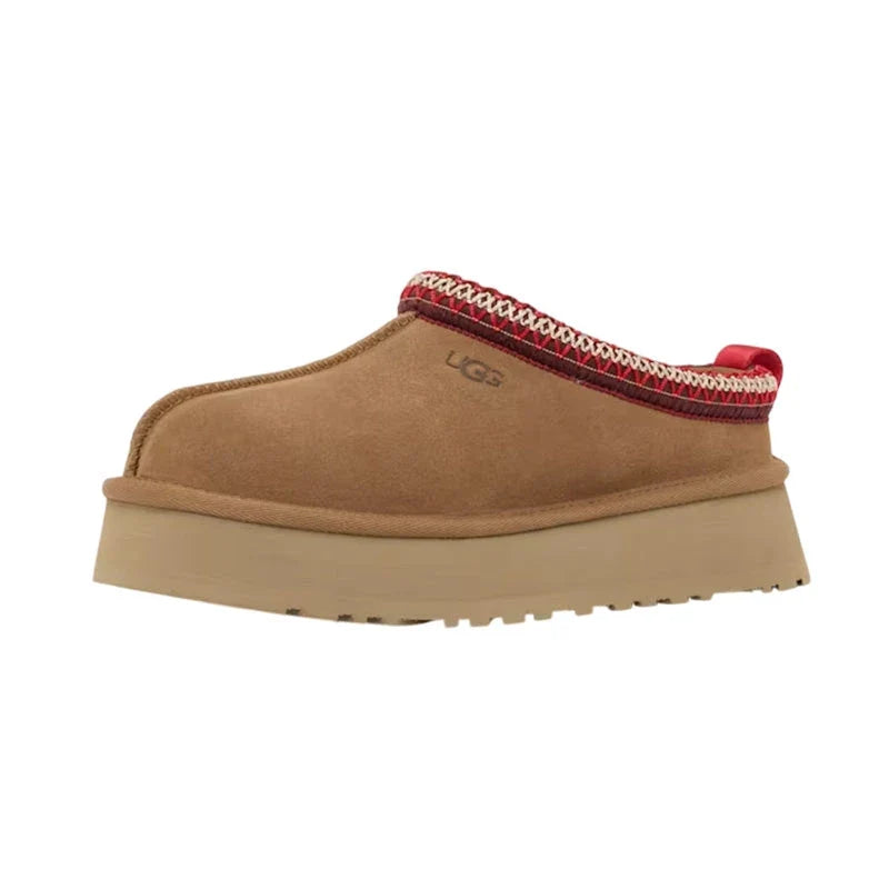 UGG Tazz II Femme – Chestnut & Beige – trois quarts avant